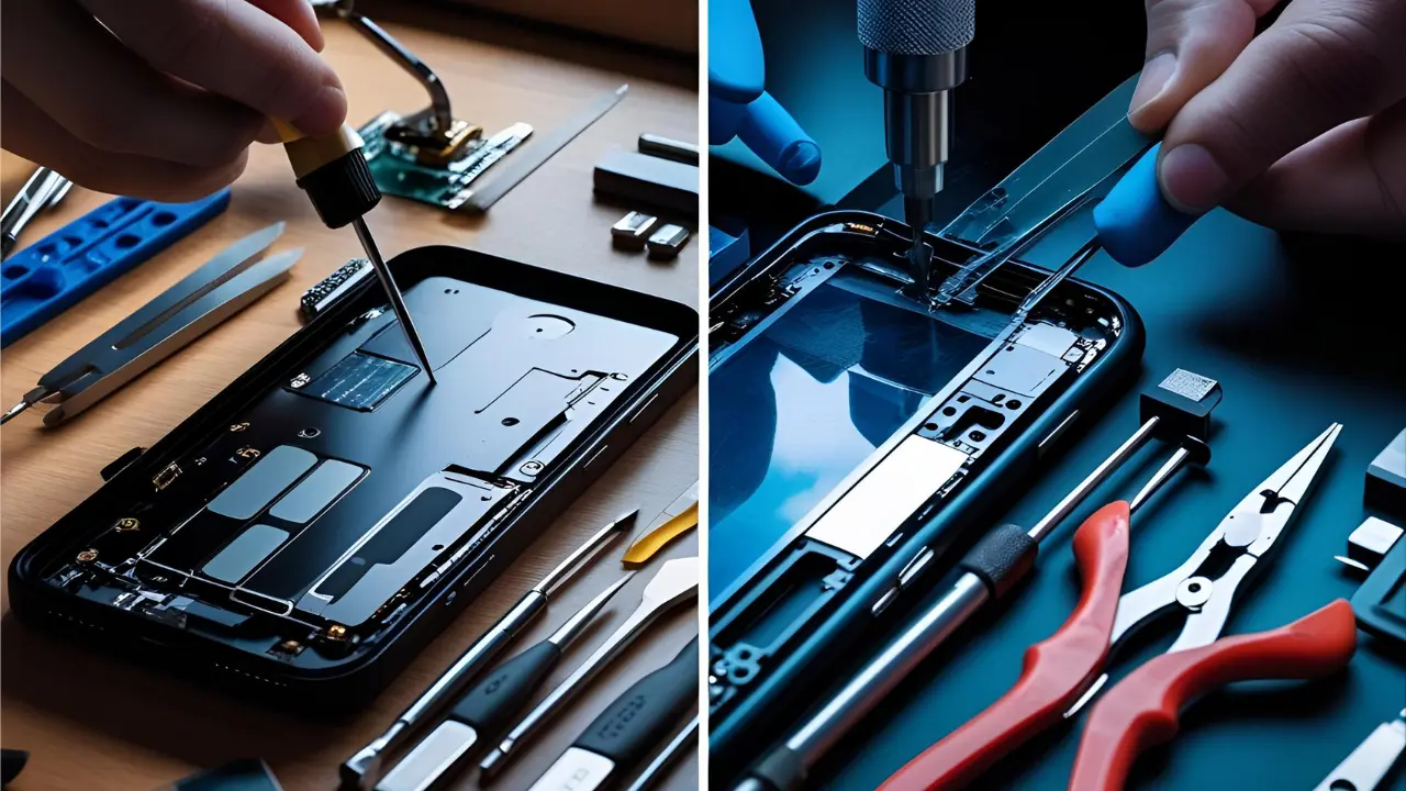 DIY vs professionele iPhone reparatie vergelijking